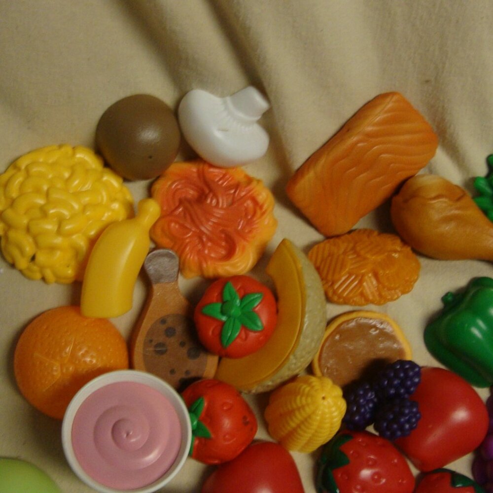 Large Lot of Play Food Fake Food